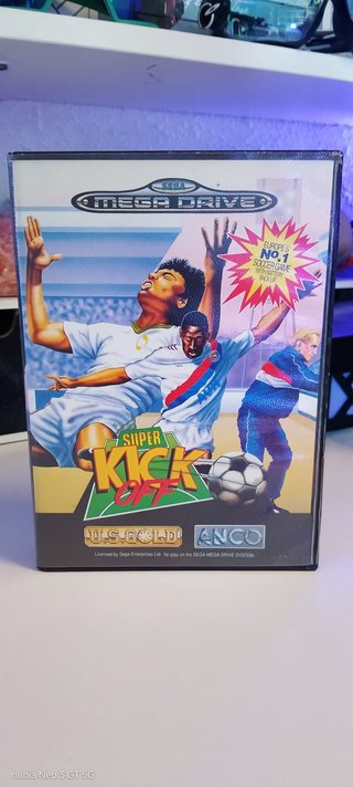 Super Kick Off Mega Drive Sega