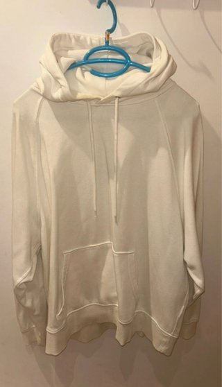 Sudadera con capucha H&M blanca
