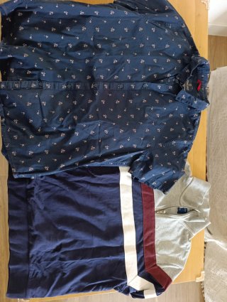Lote de camisa y chaqueta