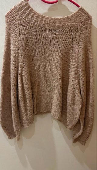 Jersey de punto rosa