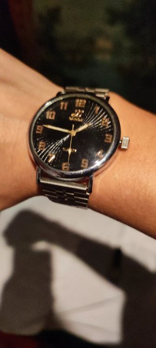 Reloj de pulsera Sanda, correa metálica