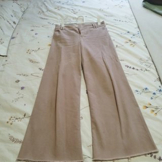 Pantalones Beige Talla S Pantalón marrón talla s