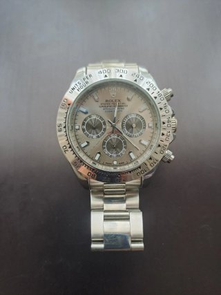 Reloj Cronógrafo Plateado