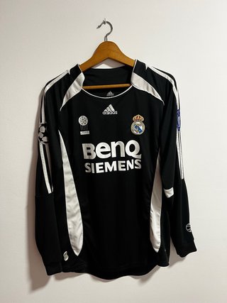 Camiseta Real Madrid Beckham Manga Larga