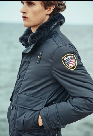 Chaqueta Blauer Azul