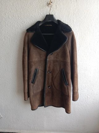 Abrigo Unisex Forrado de Piel