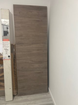 Puerta Corredera Efecto Madera