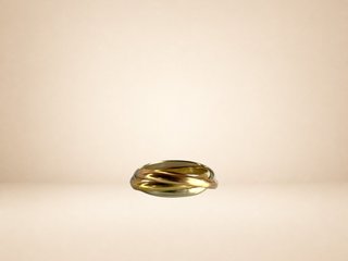 Anillo Triple Alianza Oro 18k