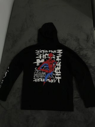 Sudadera Spider-Man Marvel Negra