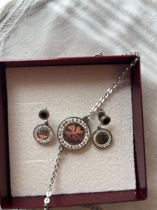 Set de Pulsera y Pendientes