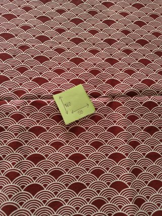 Retal de tela de algodón estampado