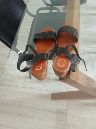 Sandalias Porronet Negras Talla 39