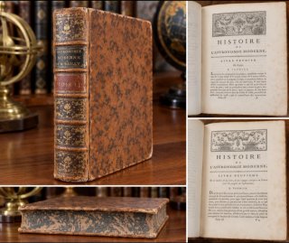 Libro Antiguo 1779 Historia de la Astronomía Moder