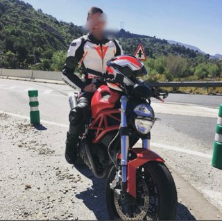 Mono de Moto Dos Piezas Dainese. Talla 50