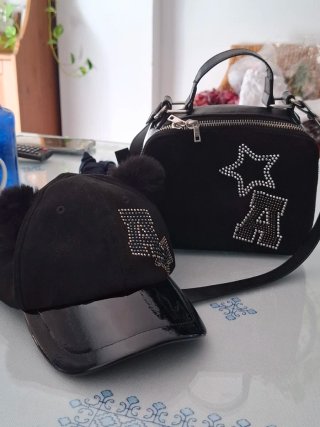Set Gorra y Bolso Mayoral Negro