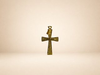 Colgante Cruz de Oro 18k