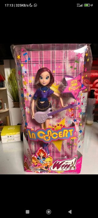 Muñeca Winx Club Tecna In Concert