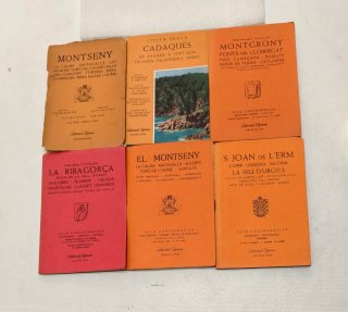Lote 6 Mapas Antiguos Editorial Alpina