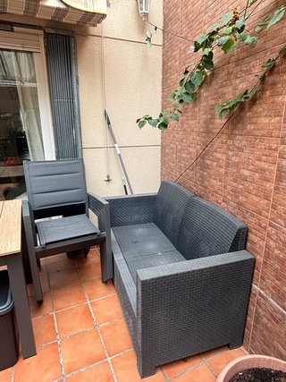Set de Muebles de Jardín Gris