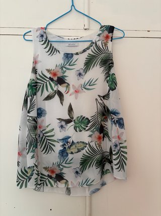 Blusa veraniega Mulaya estampada