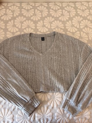 Jersey Gris Shein Talla M