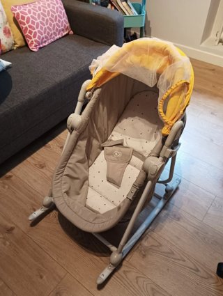 Hamaca 5 en 1 Kinderkraft Unimo Amarilla
