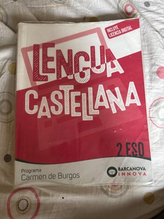 Lengua Castellana, 2 ESO, Programa Carmen de Bu...