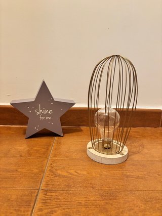 Set de Decoración: Lámpara y Estrella