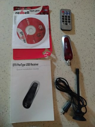 Receptor TDT USB redbell TDT-2GO