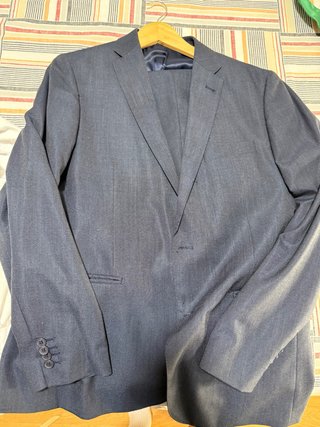 Traje de vestir azul