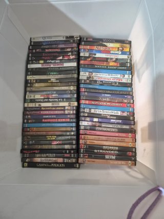 Lote de 75 Películas en DVD