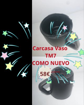 CARCASA VASO TM7 THERMOMIX ORIGINAL