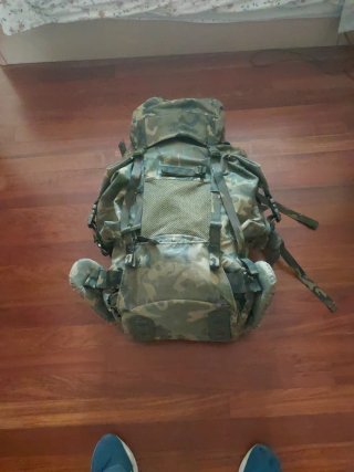 Mochila de Campamento Mimetizada