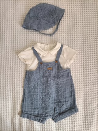 Conjunto de Peto y gorro