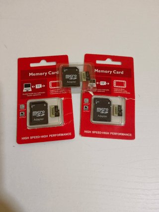 3 Tarjetas MicroSD Lenovo 512GB