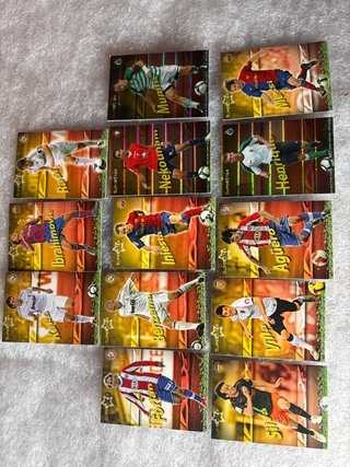 Lote 13 Cromos superstar Mundi Cromo 09-10