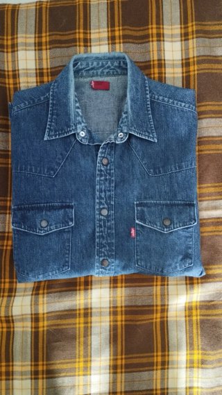 Camisa Vaquera Levis Red Tab Azul Talla L