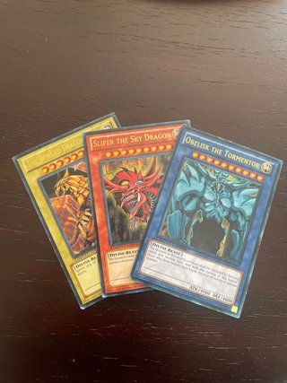 3 Carte Yu-Gi-Oh Dei Egizi