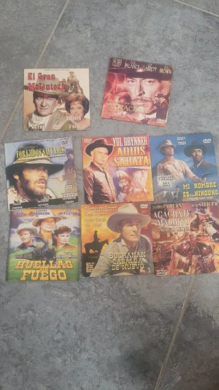 Lote 6 Películas Western en DVD