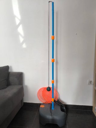 Juego de Tenis con Poste y Raquetas
