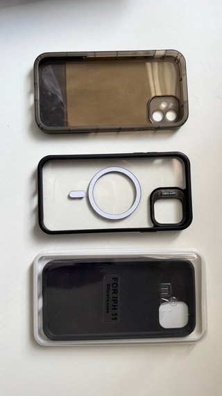 Lote de 3 Fundas para iPhone 11