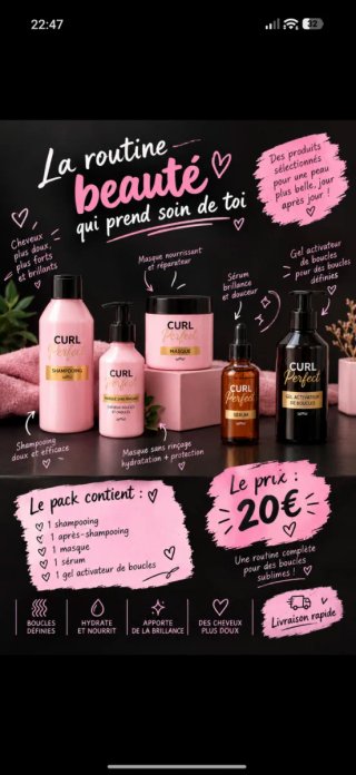 Pack Rutina Capilar Curl Perfect