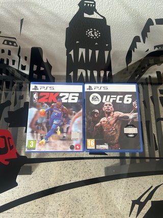 Juegos PS5: UFC 6 y NBA 2K26