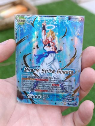 Carta Dragon Ball Super Miracle Strike Gogeta