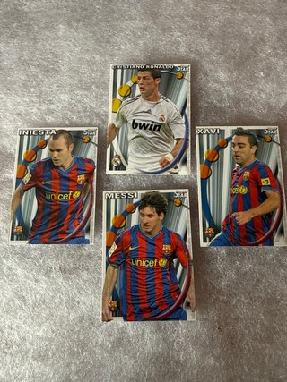 Lote 4 Cromos Super Star Mundicromo 2010-11