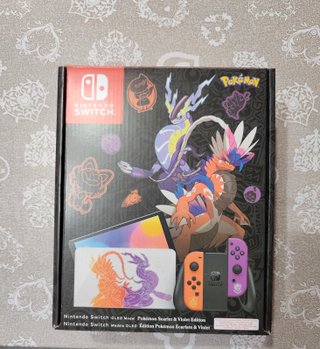Nintendo Switch OLED Pokémon Escarlata Purpura
