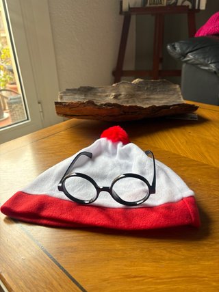 Disfraz de Wally: Gorro y Gafas