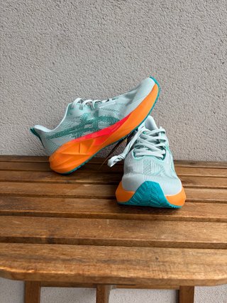 Asics Novablast 5 Shallow Jade/Orange