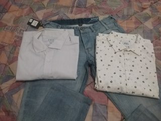 Lote Pantalón y Camisas Hombre Talla M