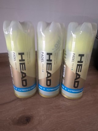 3 Botes de Pelotas Padel Head Pro S+
